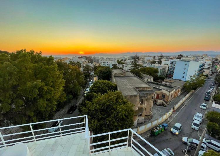 Panoramic View - Penthouse Apartment Rhodes City Exterior foto