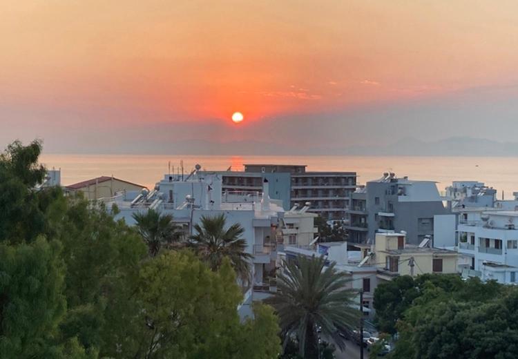 Panoramic View - Penthouse Apartment Rhodes City Exterior foto