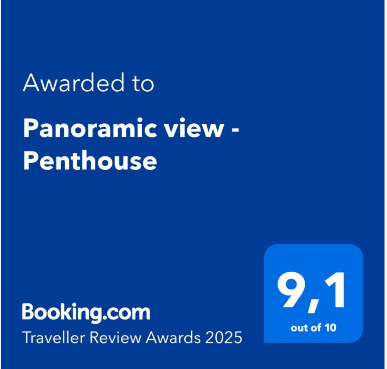 Panoramic View - Penthouse Apartment Rhodes City Exterior foto